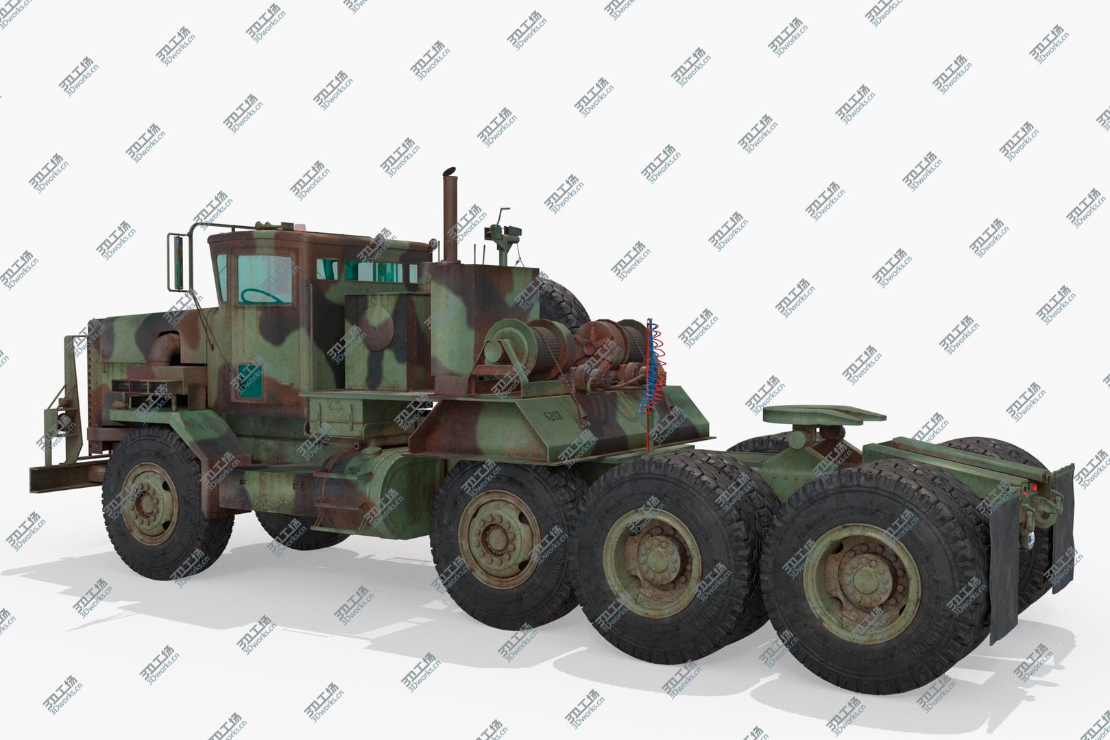 images/goods_img/2021040233/M747 Oshkosh green Millitary Truck 3D model/4.jpg